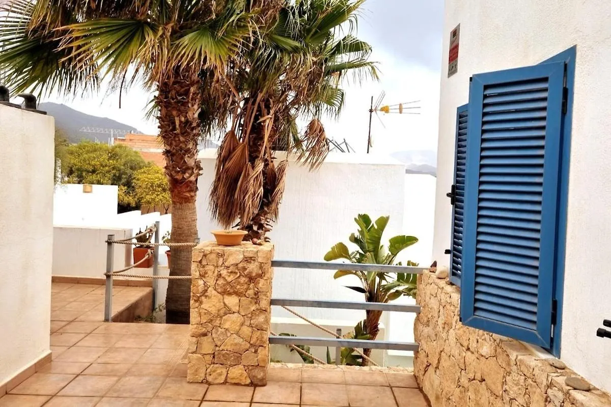 Vakantiehuis Chalet Independiente Con Piscina, Terraza Y Vistas Al Mar Y Montana San José Spanje